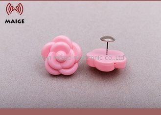 China Etiqueta dura del RF de la flor color de rosa antirrobo magnética de la alarma de EAS para los lechos del arreglo proveedor